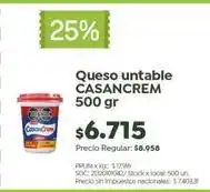 Jumbo Casancrem - queso untable 500 gr oferta