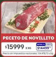 Jumbo Peceto de novillito oferta