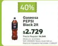 Jumbo Pepsi - gaseosa black 2lt oferta
