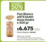 Jumbo Pan blanco artesano masa madre oferta