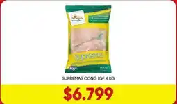 Supermercados Tadicor Arroyos - supremas cong iqf x kg oferta