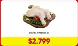 Supermercados Tadicor Cuarto trasero oferta