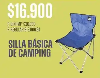 Supermercados Vea Silla básica de camping oferta