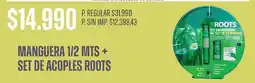 Supermercados Vea Manguera 1/2 mts + set de acoples oferta