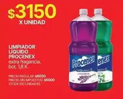 Supermercados Vea Procenex - limpiador liquido oferta