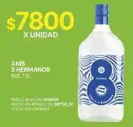 Supermercados Vea 8 hermanos - anís oferta