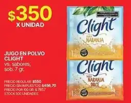 Supermercados Vea Clight - jugo en polvo oferta