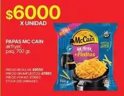 Supermercados Vea Papas airfryer oferta