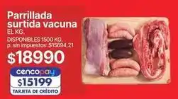 Supermercados Vea Parrillada surtida vacuna oferta