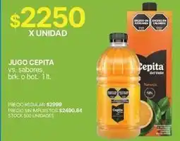 Supermercados Vea Cepita - jugo oferta
