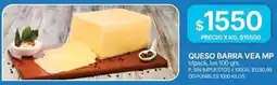 Supermercados Vea Queso barra oferta