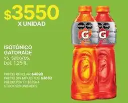 Supermercados Vea Gatorade - isotónico oferta