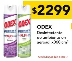 Nini Mayorista Odex desinfectante de ambiente en aerosol oferta
