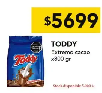 Nini Mayorista Toddy extremo cacao oferta