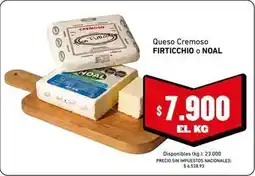 Cooperativa Obrera Noal - queso cremoso oferta