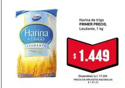 Cooperativa Obrera Primer precio - harina de trigo leudante oferta