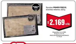 Cooperativa Obrera Primer precio - ravioles oferta