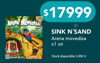 Nini Mayorista Sink n'sand arena movediza oferta