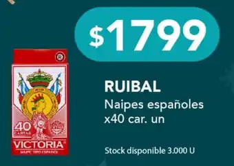 Nini Mayorista Ruibal naipes españoles oferta