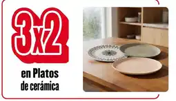 Cooperativa Obrera Platos de cerámica oferta