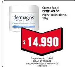 Cooperativa Obrera Dermaglós - crema facial oferta