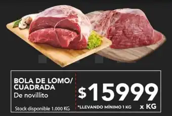 Nini Mayorista Bola de lomo/cuadrada de novillito oferta