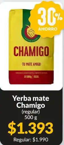 Supermercados Aiello Chamigo yerba mate oferta