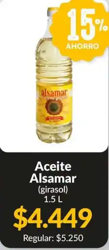 Supermercados Aiello Alsamar aceite (girasol) oferta