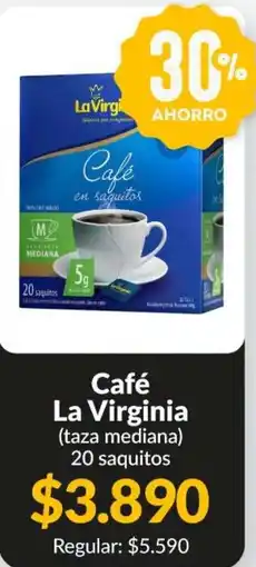Supermercados Aiello La virginia café en saquitos oferta
