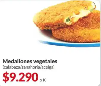 Supermercados Aiello Medallones vegetales oferta