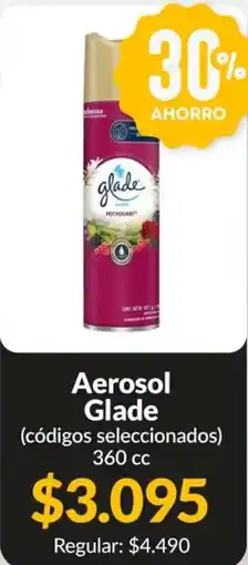 Supermercados Aiello Glade aerosol oferta