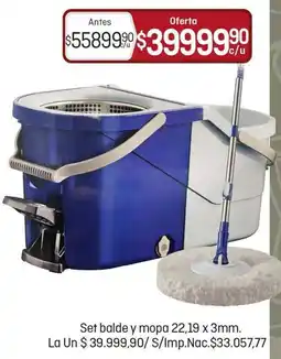 El Nene Set balde y mopa oferta