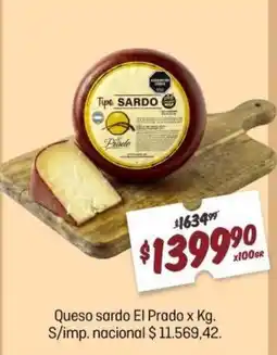 El Nene El Prado queso sardo oferta