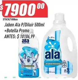 Supermercados Comodin Ala jabon p/diluir oferta