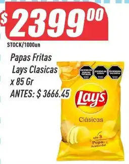 Supermercados Comodin Lays papas fritas clasicas oferta