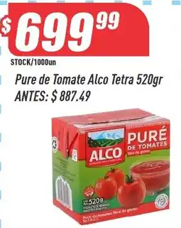 Supermercados Comodin Alco pure de tomate oferta