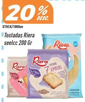Supermercados Comodin Riera tostadas oferta