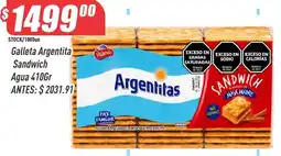 Supermercados Comodin Argentitas galleta sandwich oferta