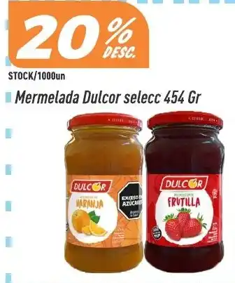 Supermercados Comodin Dulcor mermelada selecc oferta