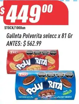 Supermercados Comodin Lia galleta polvorita selecc oferta