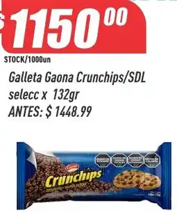 Supermercados Comodin Galleta Gaona Crunchips/SDL oferta