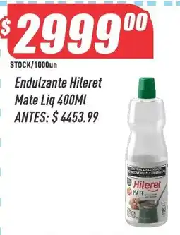 Supermercados Comodin Hileret endulzante mate liquido oferta