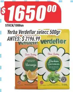 Supermercados Comodin Verdeflor yerba selecc oferta