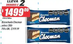 Supermercados Comodin Bonafide bizcochuelo chocman oferta