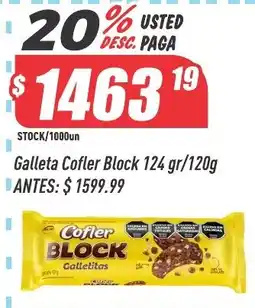 Supermercados Comodin Cofler galletas block oferta