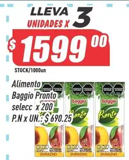 Supermercados Comodin Baggio Pronto selecc oferta