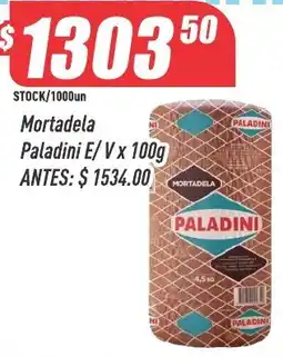 Supermercados Comodin Paladini mortadela e/v oferta