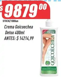 Supermercados Comodin Goicoechea crema detox oferta