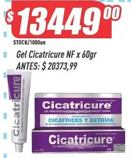 Supermercados Comodin Cicatricure gel cicatricure nf oferta