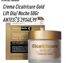 Supermercados Comodin Cicatricure crema de noche gold lift oferta
